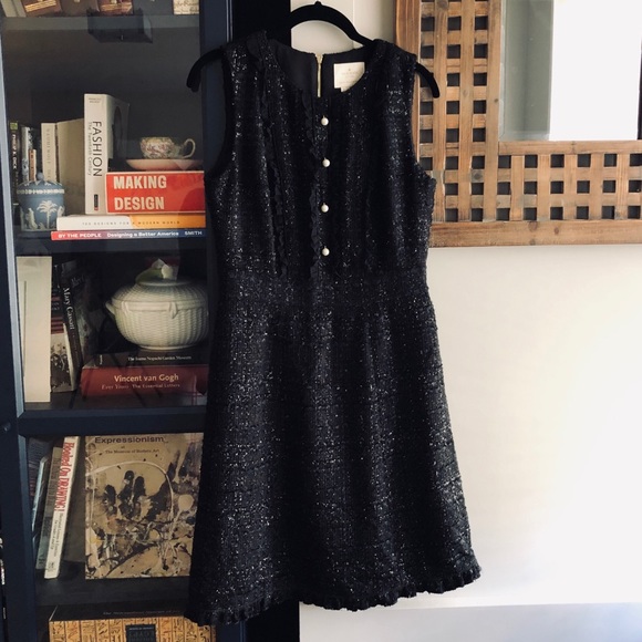 kate spade Dresses & Skirts - KATE SPADE Sparkle Tweed Pearl Dress